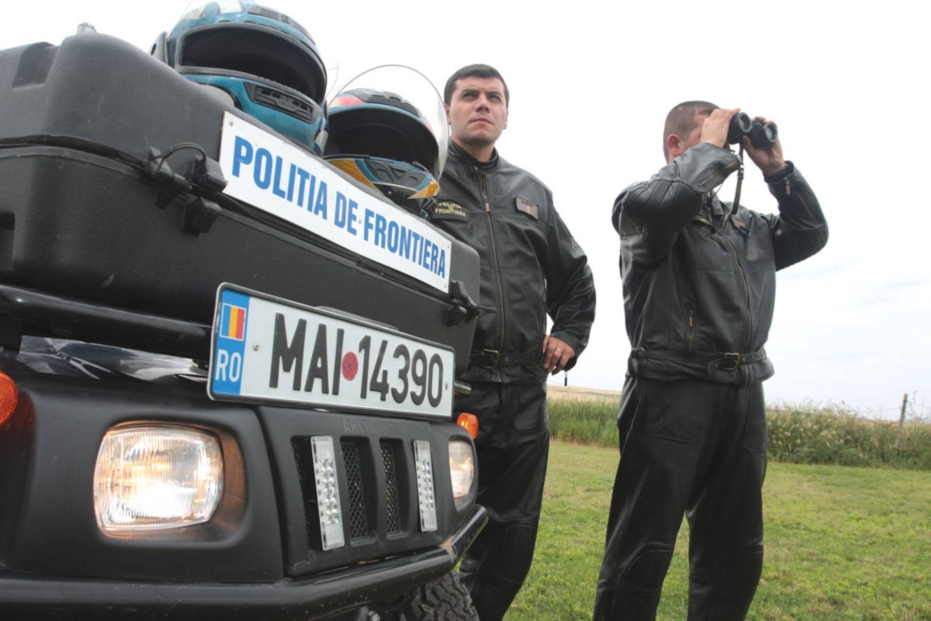 Cetăţean sirian ascuns în cabina unui camion