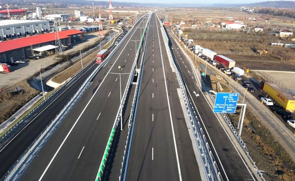 Restricții pe Autostrada București - Pitești