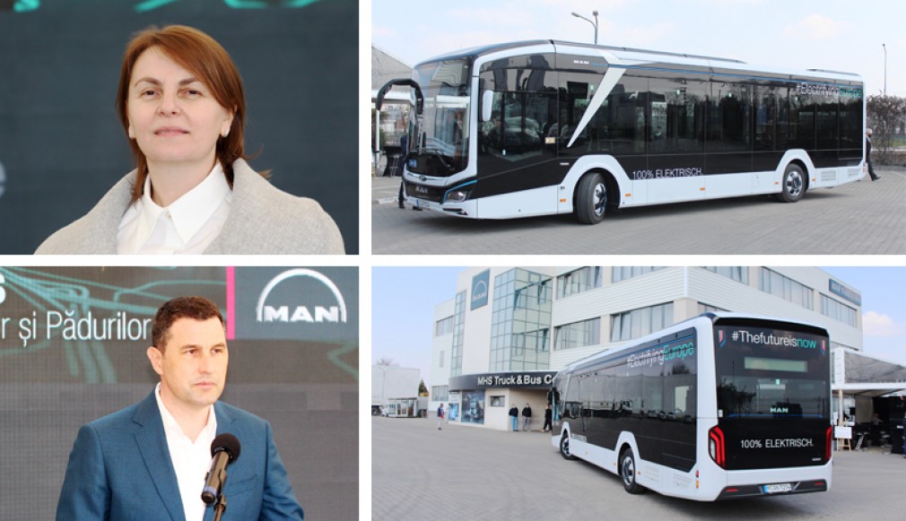VIDEO: Noul autobuz electric MAN Lion’s City E