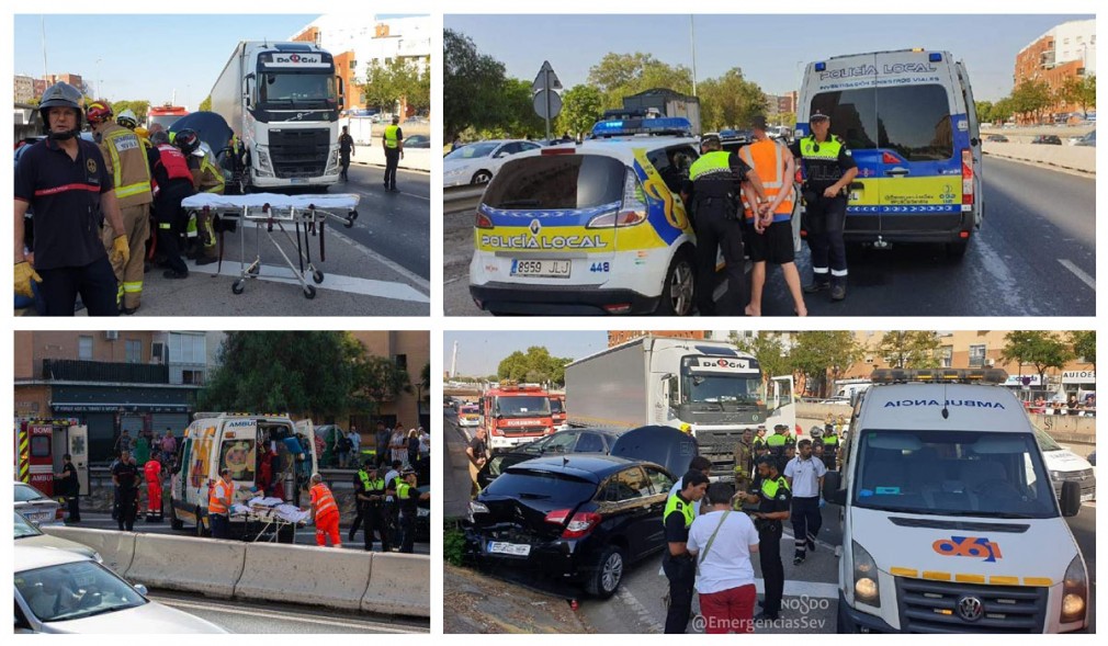 VIDEO: Şofer român profesionist beat, arestat în Spania după ce a băgat 6 oameni în spital