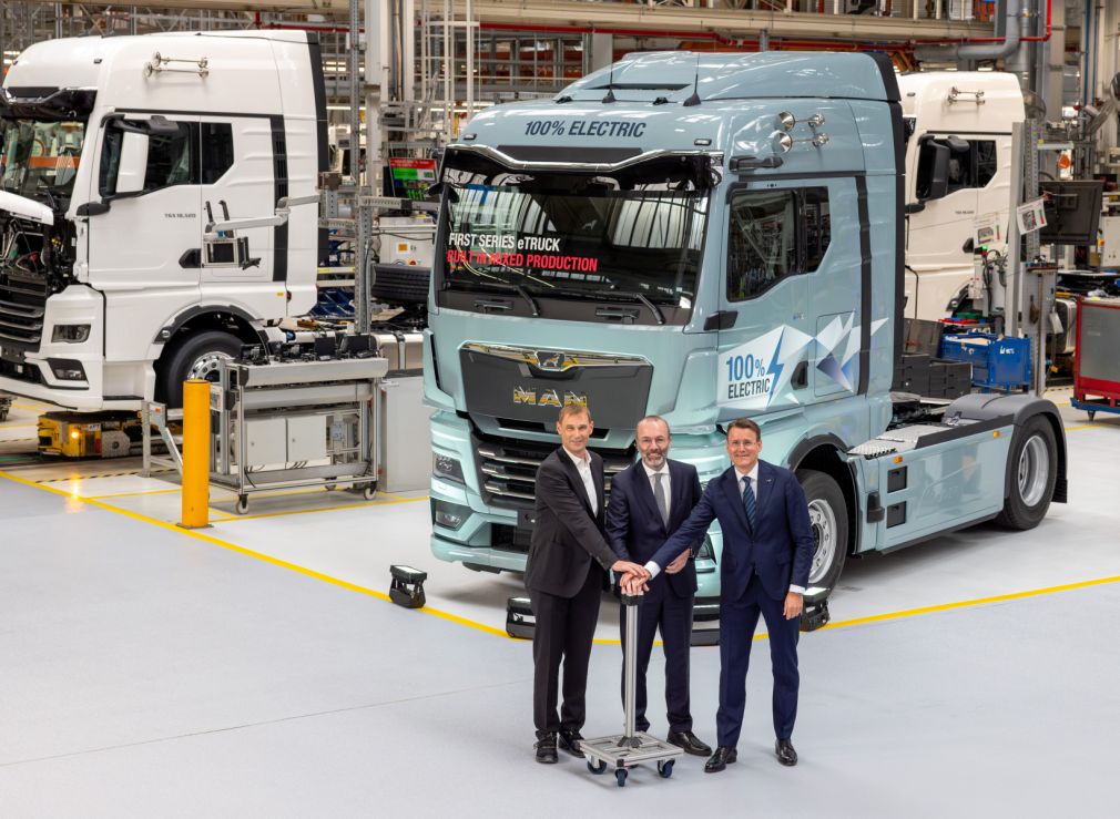 După un secol de camioane diesel, MAN produce acum camioane electrice în serie