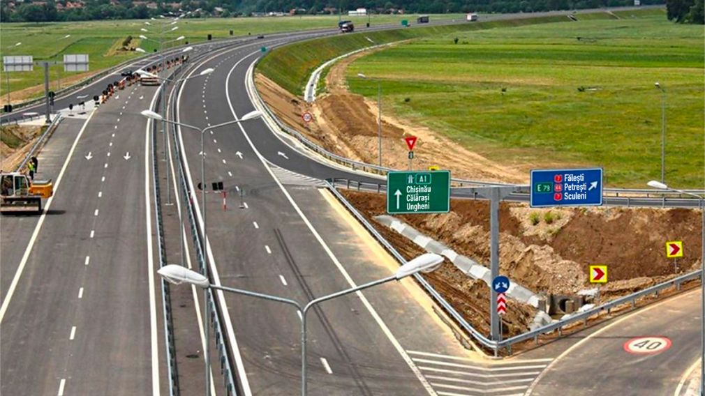 22 de km din Autostrada Molodovei e finalizată dar NU va fi deschisă. Cauza?