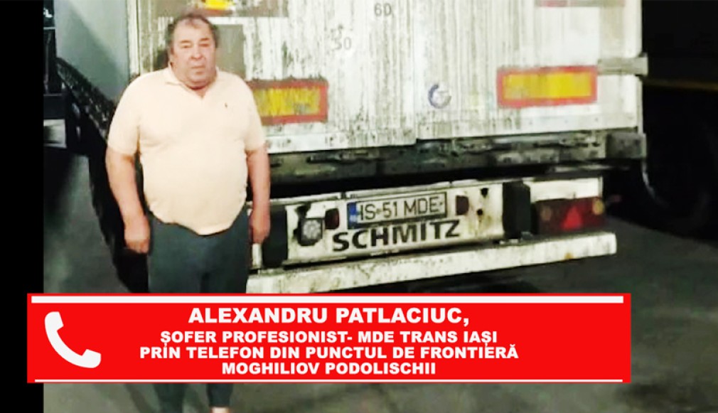 VIDEO EXCLUSIV. Mărturisirile șoferului unui camion românesc, cu marfa confiscată abuziv în Ucraina