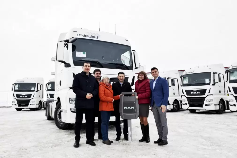 101 “Lei MAN” pentru Int. Transporte Popovici SRL