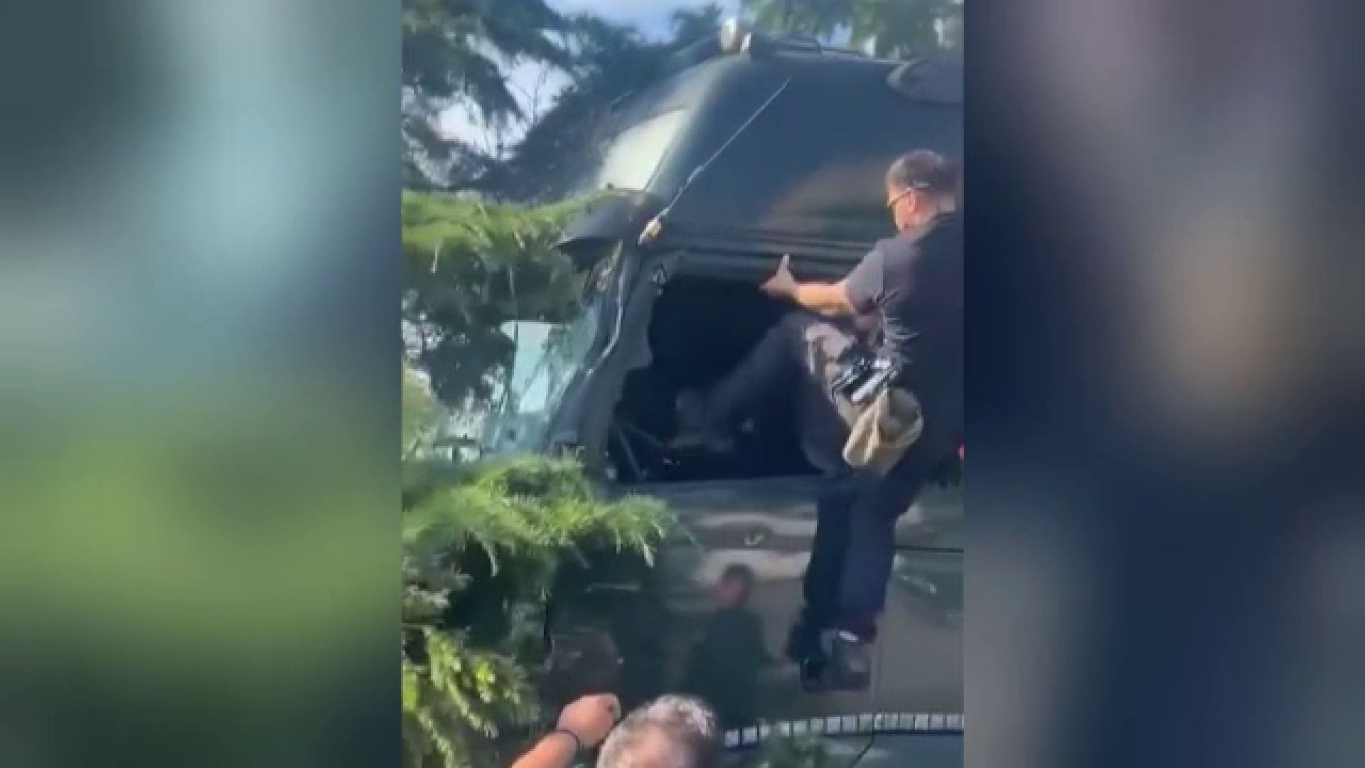 Explicații jenante ale poliției care a bătut un șofer de camion. „Am împiedicat o tragedie”