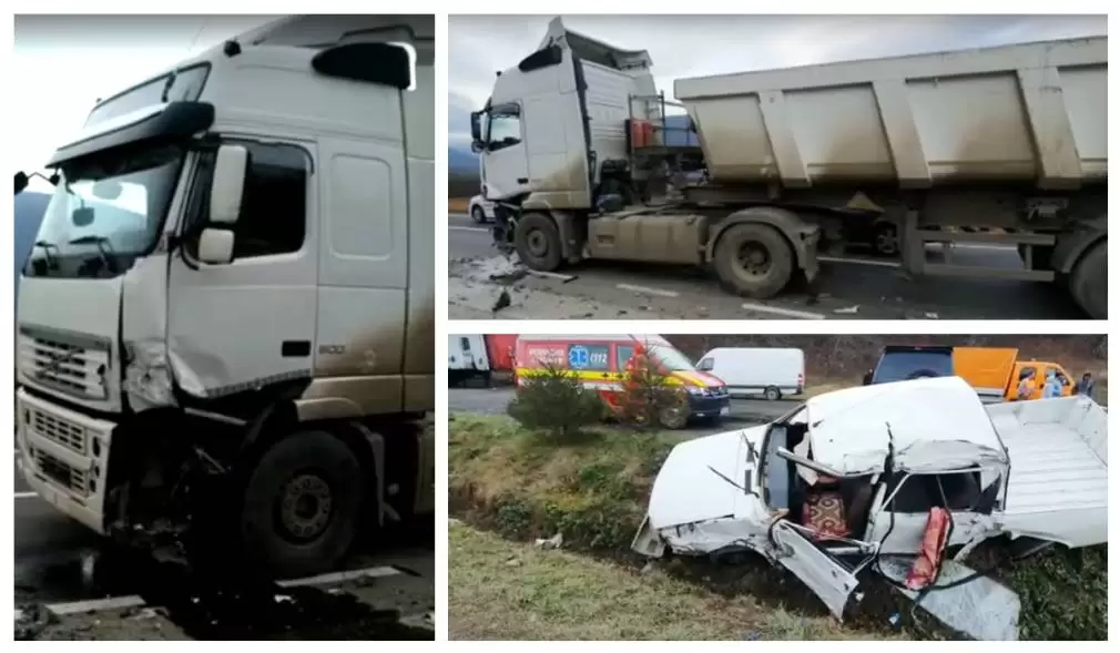 Video: CLUJ - 2 morți și 2 răniți de la o basculantă intrată pe contrasens