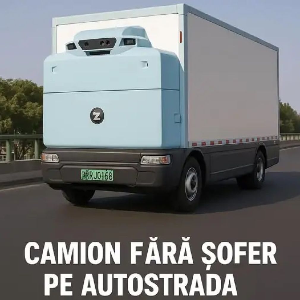 Primele camioane autonome au ieșit timid pe unele străzi din China