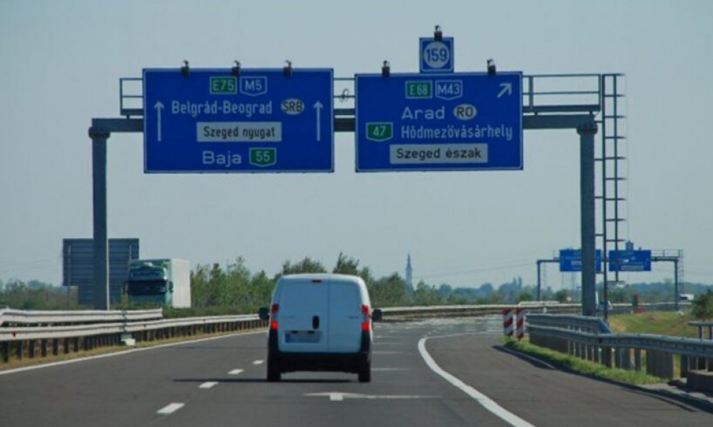Ungaria intenţionează să extindă drumul expres M44 spre România