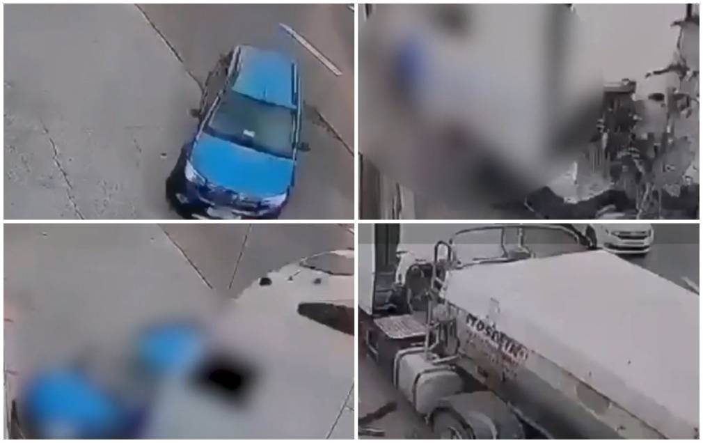 Un camion intră pe contrasens şi loveşte în plin o maşină care circulă regulamentar