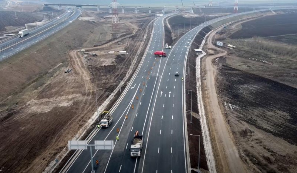 VIDEO Cum arată lucrările la Autostrada Sebeș - Turda, care trebuia finalizată în 2016